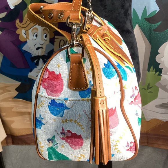 RARE! Like New Sleeping Beauty Fairy Dooney and Bourke Satchel 2019 - Picture 3 of 13